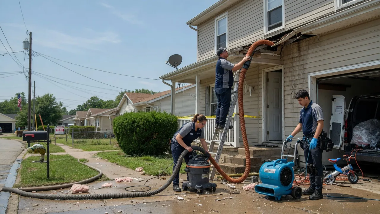 Water Damage Restoration in Happy, TX near me